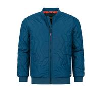 Indicode Herren INGatlin Steppjacke Bomberjacke | Herrenjacke Übergangsjacke Männer Majolica Blue, M