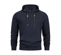 Indicode Kapuzenpullover Herren marine, L