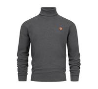 Indicode Herren INGuadalupe Langarmshirt aus 100% Baumwolle mit Rollkragen