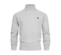 Indicode Langarmshirt Rollkragen Herren hellgrau, XXL