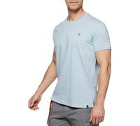 Indicode Herren INJon T-Shirt mit Brusttasche aus 100% Baumwolle | Herrenshirt Sommershirt Männer Ether, S