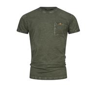 Indicode Herren INKilmon T-Shirt mit Rundhals-Ausschnitt aus 100% Baumwolle | Herrenshirt Sommershirt Climb Ivy, L