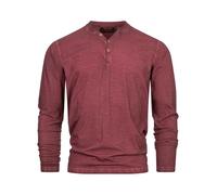 Indicode Langarmshirt Herren rot, L