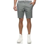Indicode Herren INLubin Chino Shorts mit 4 Taschen | Twillshorts Herrenshorts Chinoshorts Freizeitshorts Männer Teal, M