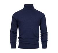 Indicode Herren INMargous Klassischer Rollkragenpullover Strickpullover