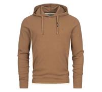 Indicode Herren INMarto Sweatshirt mit Kapuze | Kapuzenpullover Hoodie für Männer Otter, M