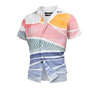 Indicode Hemd Kurzarm Herren Regular Fit weiß, M