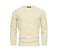 Indicode Strickpullover Herren weiß, L