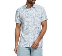 Indicode Hemd Kurzarm Herren Regular Fit blau, M