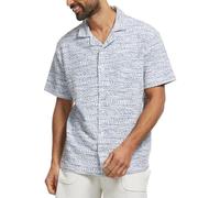 Indicode Herren INProvo Kurzarmhemd mit Kent-Kragen | Herrenhemd für Männer China Blue, M