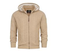 Indicode Strickjacke Herren beige, XL