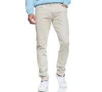 Indicode Herren INSamario Jeanshose aus 99% Baumwolle mit 5 Taschen | Denim Herrenjeans Sand Stone, 40/32
