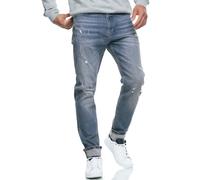 Indicode Herren INSmalinos Jeanshose Denim aus 99% Baumwolle mit 5 Taschen | Klassische Herrenhose für Business und Freizeit, Denim Jeans, Herrenjeans, Businesshose, Alltagshose, Freizeithose für Männer