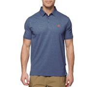 Indicode Herren INTorrance Poloshirt aus Baumwollmischung | Herrenpoloshirt Polokragen Baumwollshirt Monaco Blue, S