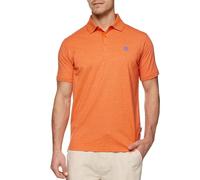 Indicode Herren INTorrance Poloshirt aus Baumwollmischung | Herrenpoloshirt Polokragen Baumwollshirt Orangeade S