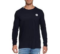 Indicode Langarmshirt Herren schwarz, L