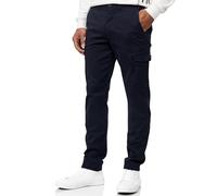 Indicode Herren INWalmie Cargohose aus 98% Baumwolle mit 6 Taschen | Freizeithose für Männer Navy 36/32