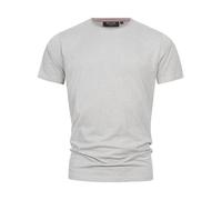 Indicode Herren INWalmore T-Shirt mit Rundhals-Ausschnitt | Herrenshirt Sommershirt Lt Grey, L