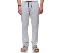 Indicode Herren INWebb Seersuckerhose Lange Stoffhose aus 100% Baumwolle | Leichte Strukturhose für Sommer und Alltag, Baumwollhose, Freizeithose, Herrenhose, Sommerhose, Businesshose für Männer