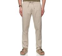 Indicode Herren INWebb Seersuckerhose Lange Stoffhose aus 100% Baumwolle | Leichte Strukturhose für Sommer und Alltag, Baumwollhose, Freizeithose, Herrenhose, Sommerhose, Businesshose für Männer