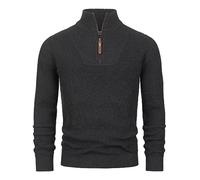 Indicode Strickpullover Herren anthrazit, XL