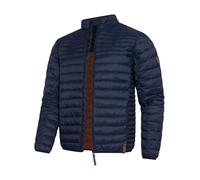 Indicode Herren Islington leichte Steppjacke in Daunenjacken-Optik | Übergangsjacke Regenjacke Navy, S