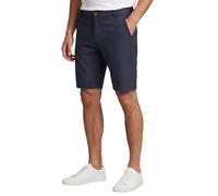 Indicode Herren Kurze Hosen (S-5XL) Regular Fit - 100% Baumwolle, Leichte, Atmungsaktive & Luftige Sommer Shorts Männer - B799 Blau XXXX-Large
