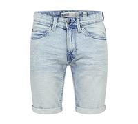Shorts INDICODE "Inkadeu", Herren, Gr. Größe S - Gr. S, Normalgrößen, blau (icy blau), Material: 98% Baumwolle, 2% Elasthan, Hosen, mit 5-Pocket Design (25417066-S) icy blau