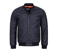 Indicode Herren Novak Bomberjacke Steppjacke Daunen-Optik mit Stehkragen | Moderne Fliegerjacke mit Hochkragen und bequemer Passform, Steppjacke, Herrenjacke, Freizeitjacke, Übergangsjacke für Männer