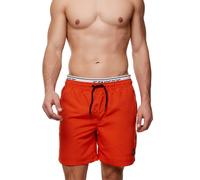 Indicode Badehose Herren orange, M