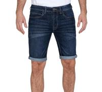 Indicode Herren Sommer Jeans Shorts Kurze Hose Sommerhose Short Bermuda B556a [B556a-Dunkelblau-Gr.S]