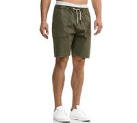 Indicode Herren Stoufville Chino Shorts mit 4 Taschen aus 98% Baumwolle