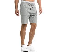 Indicode Shorts Chino Herren hellgrau, M