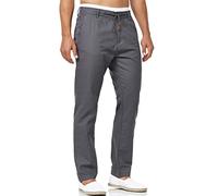 Indicode Leinenhose Herren grau, XL