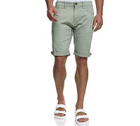 Indicode Herren Villeurbanne Jeans Shorts mit 5 Taschen | Herrenshorts Used Look für Männer Sea Foam, L