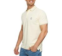 Indicode Herren Wallo Poloshirt aus Baumwolle | Herrenpoloshirt Polokragen Baumwollshirt Anise Flower, XXL