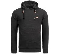 Indicode Kapuzenpullover Herren schwarz, M