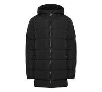 Indicode Hersh Steppjacke Herren Parka Winterjacke Steppparka gefüttert mit Kapuze, Größe:XL, Farbe:Black (999)