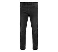 Indicode IDAldersgate Herren Jeans Hose Denim mit Stretch und Destroyed-Look Slim Fit, Größe:34/34, Farbe:Dark Grey (910)