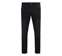 Indicode IDAldersgate Herren Jeans Hose Denim mit Stretch und Destroyed-Look Slim Fit, Größe:36/34, Farbe:Black (999)