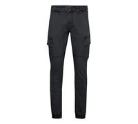 Cargohose INDICODE "Cargohose IDBromfield", Herren, Gr. L, N-Gr, schwarz, Obermaterial: 98% Baumwolle CO. 2% Elasthan EL., Hosen Cargohose (91363929-L) schwarz