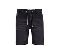 Indicode IDGodo Herren Jeans Shorts Kurze Denim Hose mit Stretch Regular Fit, Größe:XL, Farbe:Vintage Black (992)