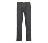 Indicode IDIves Herren Leinenhose Sommerhose Lange Stoffhose mit Kordel Gürtelschlaufen Leinenmix Eingrifftaschen Regular fit, Größe:2XL, Farbe:Iron (920)