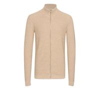 Strickjacke INDICODE "Strickjacke IDJadan", Herren, Gr. M, braun (cornstalk), Web, Obermaterial: 90% Baumwolle CO. 10% Polyamid PA., meliert, Basic, normal, Strickjacken Strickjacke (64507025-M) corns
