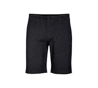 Indicode IDKoldo Herren Chino Shorts Bermuda Kurze Hose mit Stretch Regular Fit, Größe:XL, Farbe:Black (999)