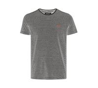Indicode IDLupko - 40921MM Herren T-Shirt Kurzarm Shirt mit Streifen, Größe:XXL, Farbe:Black (999)