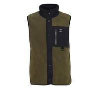 Indicode IDMajs Herren Fleece-Weste Outdoor Weste