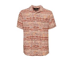 Indicode IDMariol - 20392MM Herren Kurzarmhemd Herrenhemd Hemd, Größe:XXL, Farbe:Coffee Bean (044)