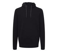 Indicode IDMatho Herren Strickpullover Kapuzenpullover Feinstrick Pullover mit Kapuze, Größe:XL, Farbe:Black (999)