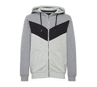 Kapuzensweatjacke INDICODE "Kapuzensweatjacke IDPock", Herren, Gr. S, grau (grau mix), Obermaterial: 60% Baumwolle CO. 40% Polyester PES., Sweatjacken (56461710-S) grau mix